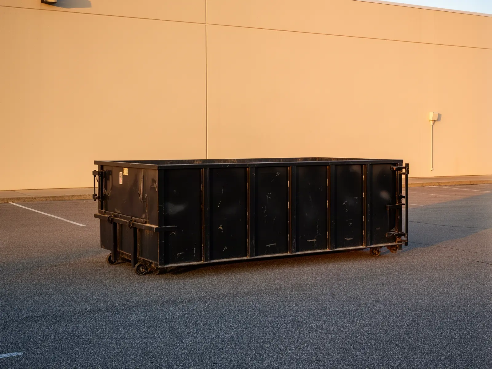 Roll-off dumpster from The Pineda Brothers Dumpster Rentals in Barboursville, WV